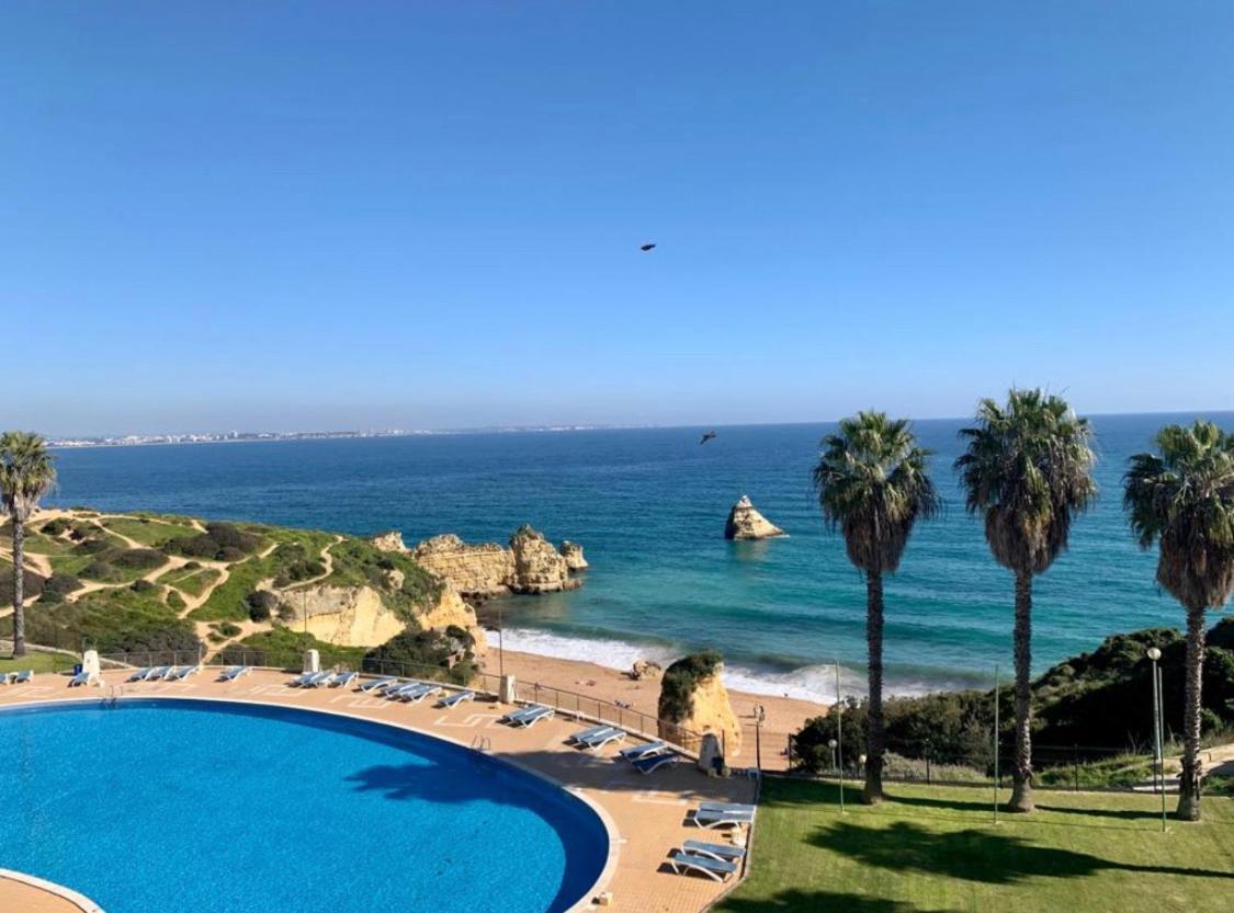 Lagos Apartamento Praia Dona Ana Exterior foto